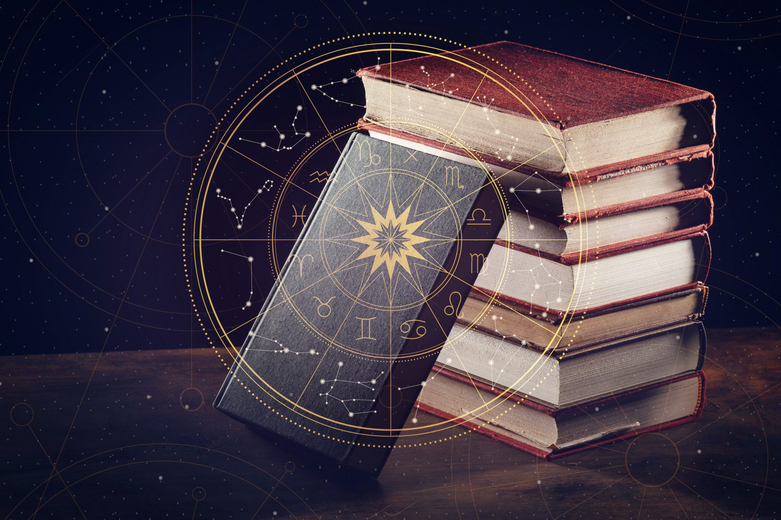 numerology-collage-concept